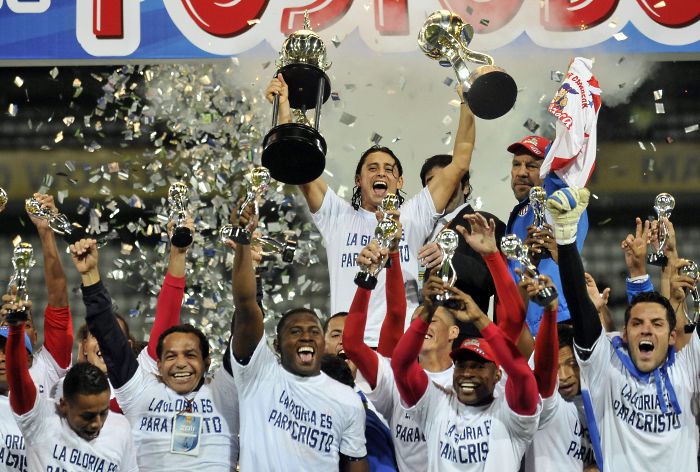 EFE-22122011-Christian Escobar Mora-colombiano-Junior de Barranquilla-campeões